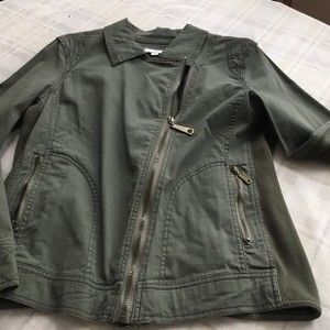 Women’s OSO Sz L green jacket